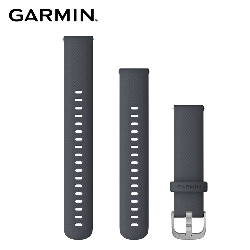 GARMIN  Quick Release (18mm) vivomove 3S 矽膠錶帶