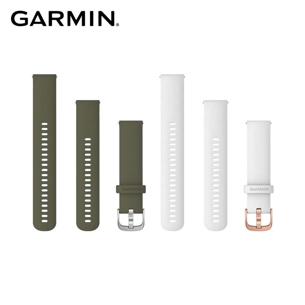 GARMIN  Quick Release (20mm) vivomove 3 矽膠錶帶