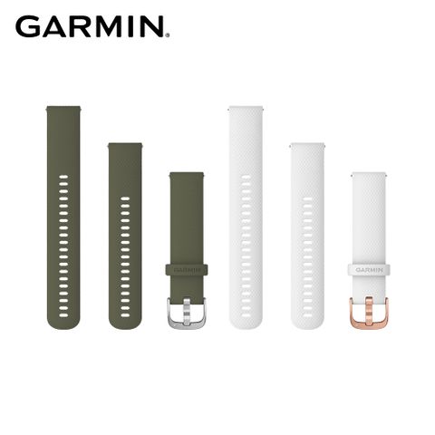 GARMIN Quick Release (20mm) vivomove 3 矽膠錶帶