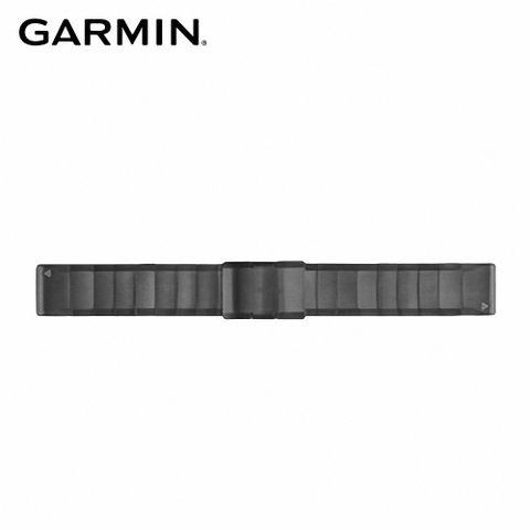 Garmin QUICKFIT 22mm 石板灰不鏽鋼錶帶