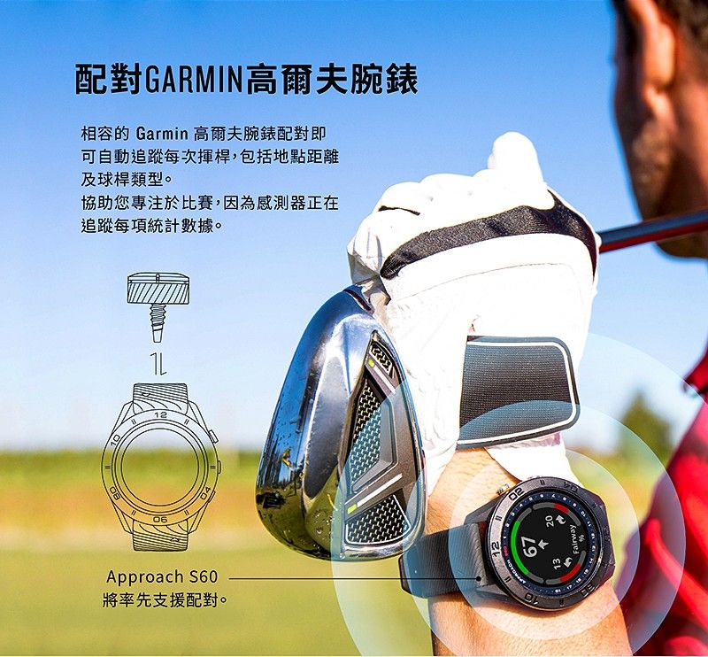 GARMIN Approach CT10 揮桿追蹤系統(完整套組) - PChome 24h購物