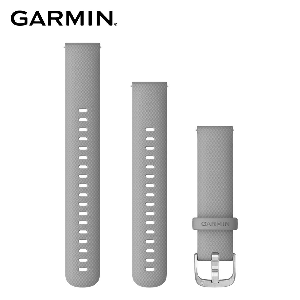 GARMIN  Quick Release (18mm) VIVOACTIVE 4S 配件矽膠錶帶