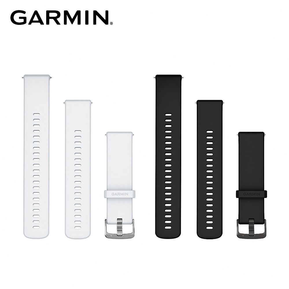 GARMIN  Quick Release 22mm 矽膠錶帶