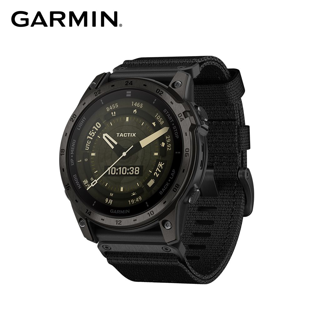 GARMIN  Tactix 7 AMOLED 全方位進階軍事戰術GPS手錶