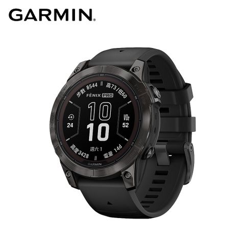 GARMIN Fenix 7 Pro Solar 進階複合式運動GPS腕錶 石墨灰