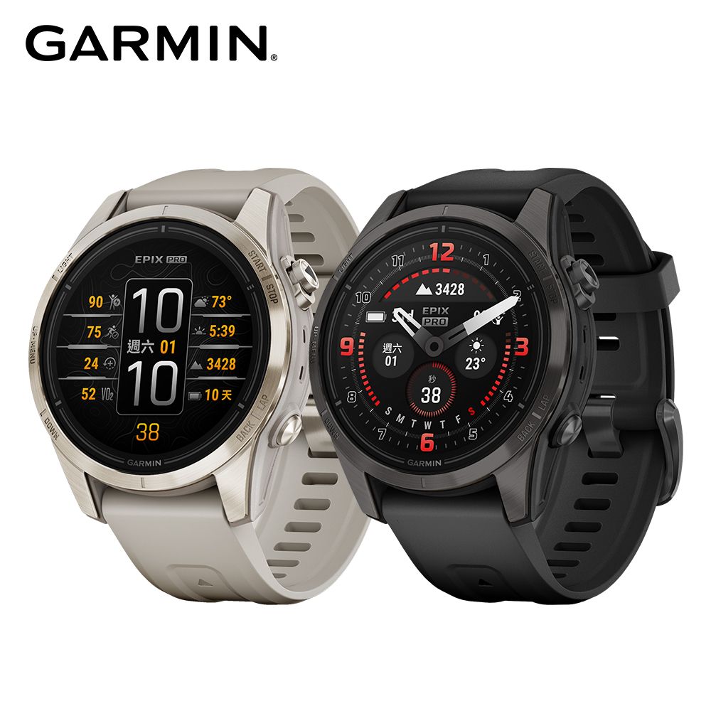 GARMIN EPIX Pro 全方位GPS智慧腕錶 (Gen 2/42mm)