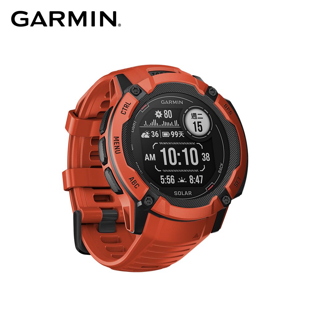 GARMIN  INSTINCT 2X Solar 本我系列 太陽能GPS腕錶