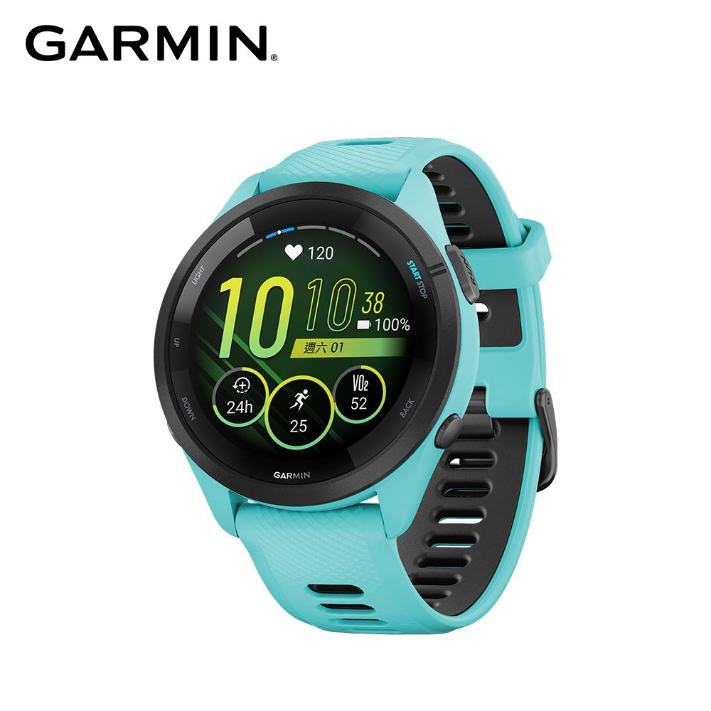 GARMIN Forerunner 265 GPS智慧跑錶- PChome 24h購物