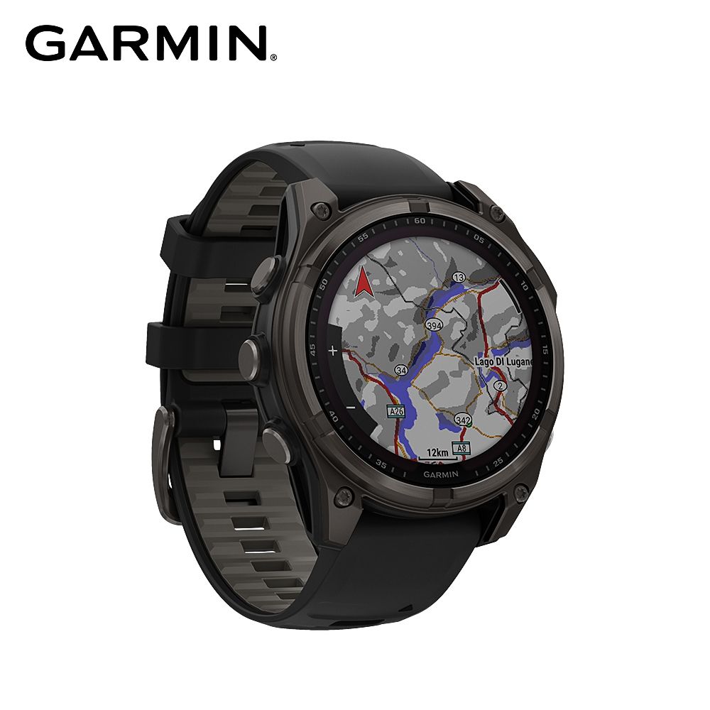 GARMIN Fenix 8 Solar 全方位太陽能戶外進階GPS智慧腕錶 47mm