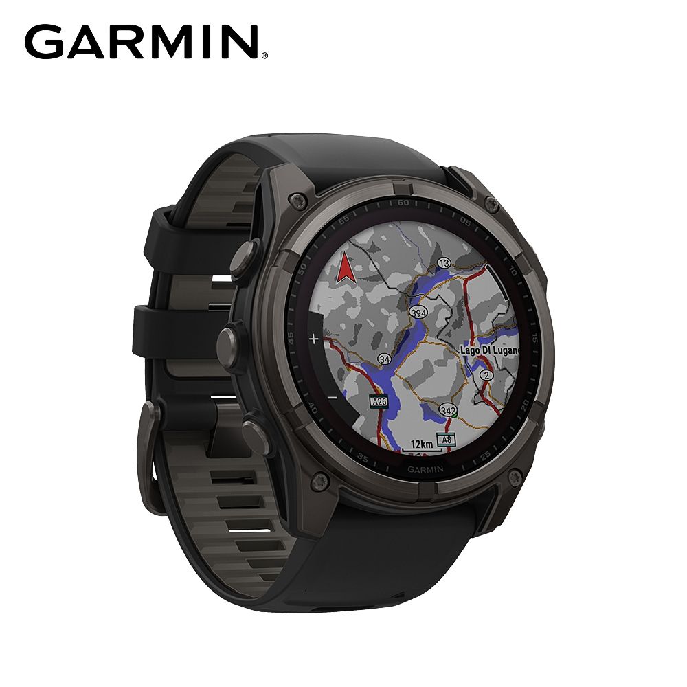 GARMIN Fenix 8 Solar 全方位太陽能戶外進階GPS智慧腕錶 51mm