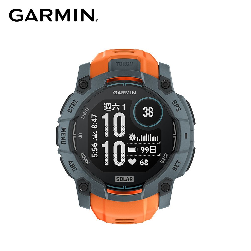 GARMIN INSTINCT 3 Solar 本我系列 太陽能GPS腕錶 50mm