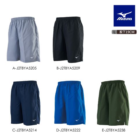 【MIZUNO 美津濃】股下19CM 路跑短褲 J2TBYA52XX（任選一件）