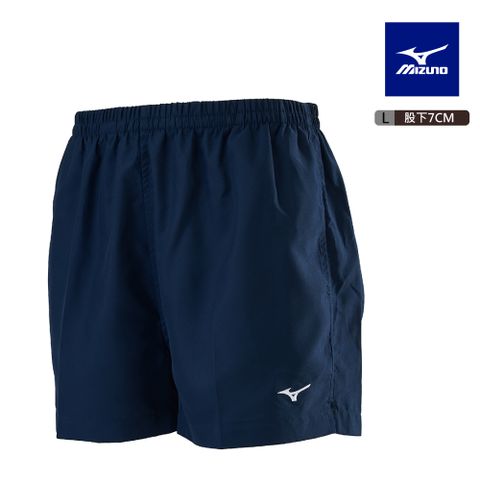 【MIZUNO 美津濃】股下7cm 路跑短褲 J2TBYA5114（深丈青）