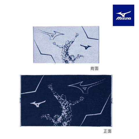 MIZUNO 美津濃 提花運動大浴巾 32TYB21127(浴巾)