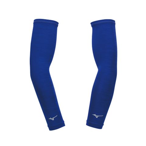 【MIZUNO 美津濃】冰涼運動袖套 (6雙入)32TYBG0420Q(深藍)