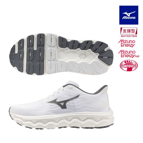 【MIZUNO 美津濃】WAVE HORIZON 8 男慢跑鞋 J1GC253154