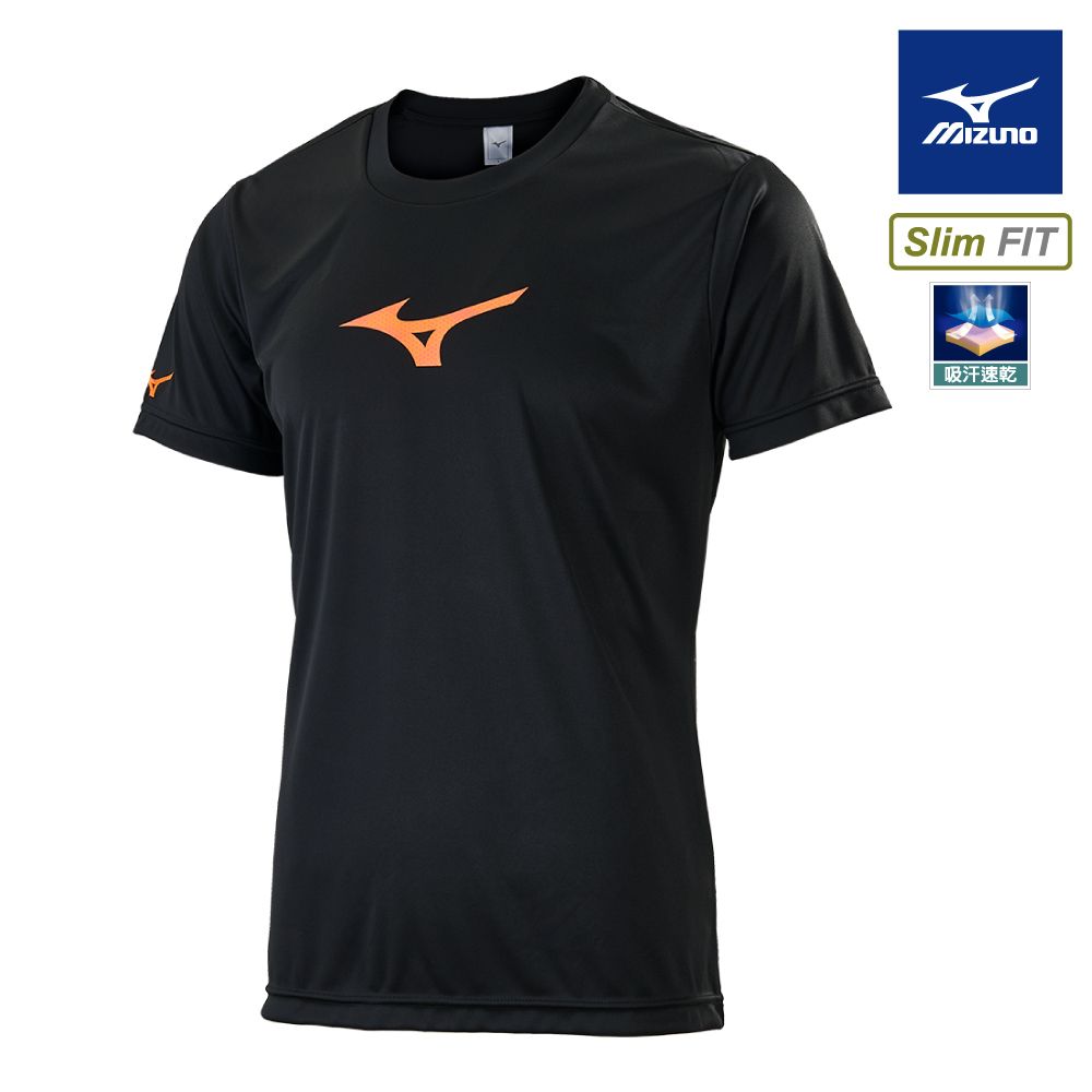 MIZUNO 美津濃 Slim FIT合身版型 男款羽球短袖T恤 72TAB506XX(任選一件)