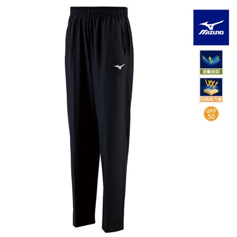 【MIZUNO 美津濃】平織長褲 32TDYA8509 (黑)