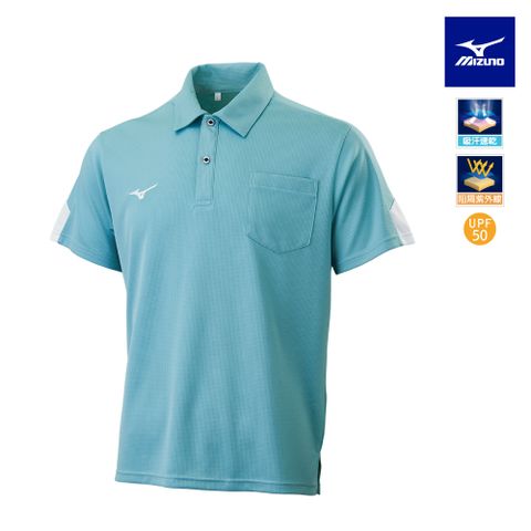 【MIZUNO 美津濃】短袖POLO衫 32TAC01528