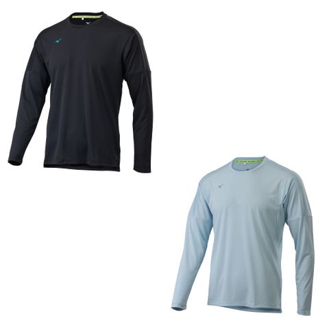 【MIZUNO 美津濃】路跑長袖T恤 J2TAC536XX（任選一色）