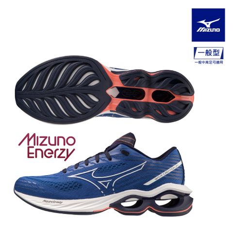【MIZUNO 美津濃】WAVE CREATION 24 一般型男款慢跑鞋 J1GC230153