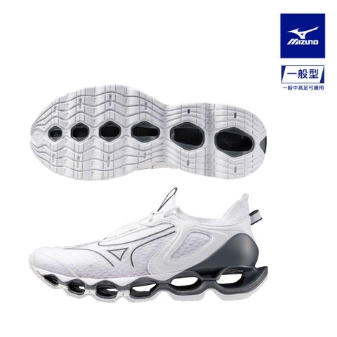 【MIZUNO 美津濃】WAVE PROPHECY 14 男款慢跑鞋 J1GC255132