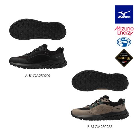 【MIZUNO 美津濃】WAVE GNU GTX 寬楦健走鞋 B1GA2502XX(任選一色)