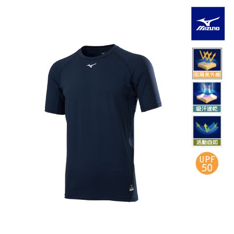 MIZUNO 美津濃 棒球緊身衣 12TABC0314（深丈青）