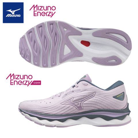【MIZUNO 美津濃】WAVE SKY 6 一般型女款慢跑鞋 J1GD220272