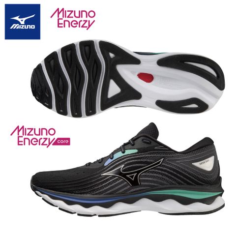 【MIZUNO 美津濃】WAVE SKY 6 一般型男款慢跑鞋 J1GC220255
