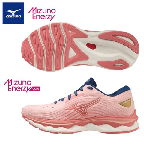 【MIZUNO 美津濃】WAVE SKY 6 一般型女款慢跑鞋 J1GD220273
