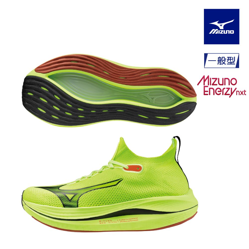 MIZUNO 美津濃  NEO VISTA 一般型男款路跑鞋 J1GC243402