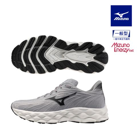 MIZUNO 美津濃 WAVE SKY 8 一般型超寬楦男款慢跑鞋 J1GC240203