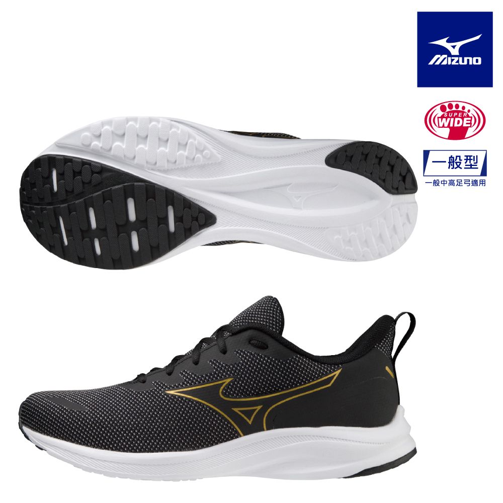 【MIZUNO 美津濃】MIZUNO ESPERUNZER 一般型超寬楦慢跑鞋 