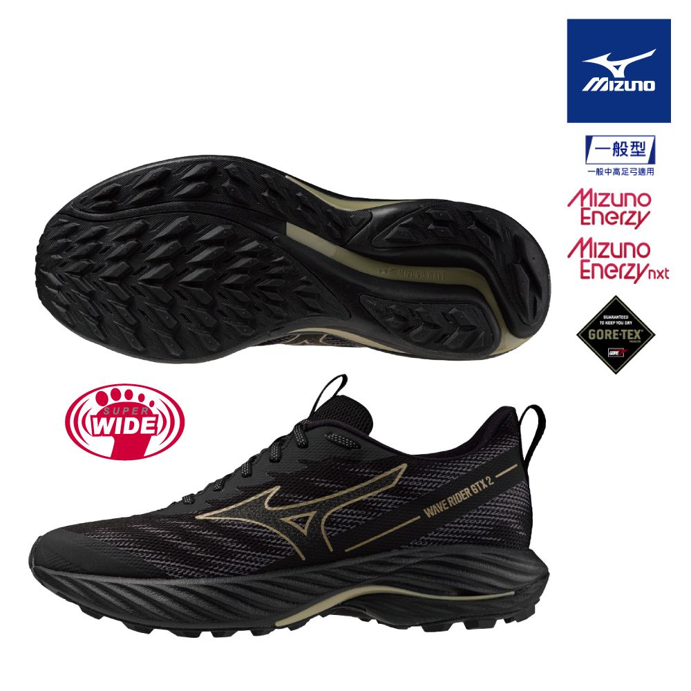 Mizuno wave rider gore tex deals