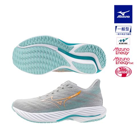 【MIZUNO 美津濃】WAVE RIDER 28 一般型女款慢跑鞋 J1GD240672
