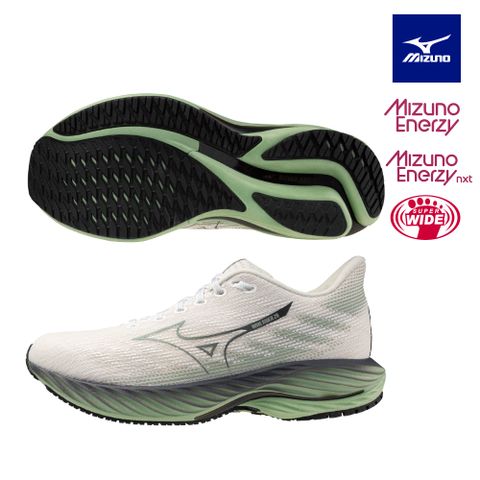 【MIZUNO 美津濃】WAVE RIDER 28 男款慢跑鞋 J1GC240460