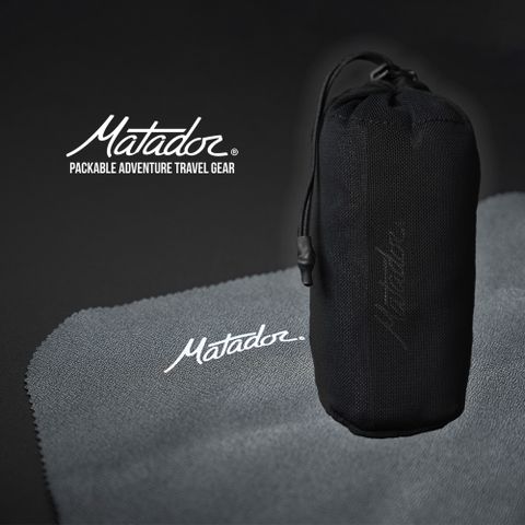 Matador 鬥牛士 Ultralight Travel Towel 美國便攜超輕量快乾毛巾 L-黑色