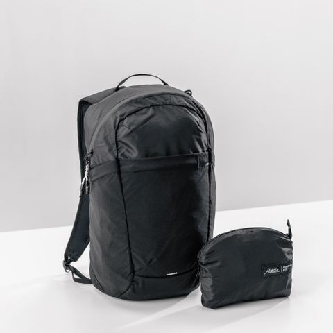 Matador 鬥牛士 ReFraction Packable Backpack16L輕量防水便攜折疊背包-黑色/登機包/旅行袋