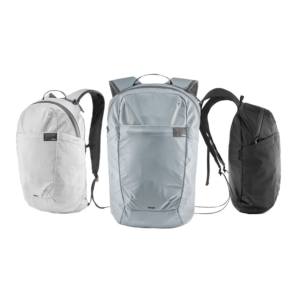 Matador 鬥牛士  ReFraction Packable Backpack16L輕量防水便攜折疊背包-黑色/登機包/旅行袋