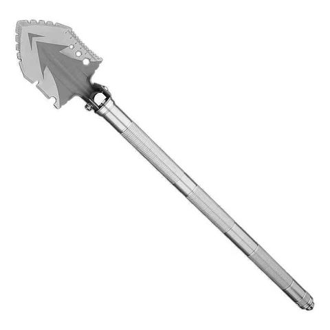 戶外裝備 防災 多功能兵工鏟 迷你工兵鏟 車載鐵鍬（破窗錐 求生口哨 打火鎂棒 魚叉 ）