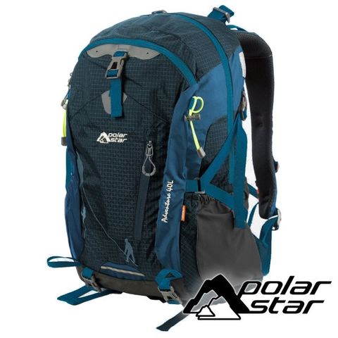 【PolarStar】透氣網架背包 40L『深藍色』P19804 露營.戶外.旅遊.自助旅行.多隔間.登山背包.後背包.肩背包.手提包.行李包