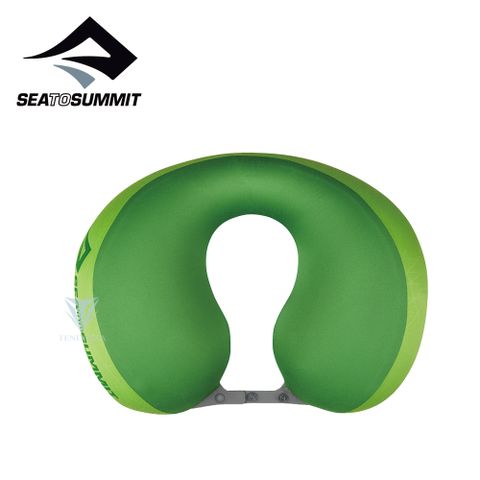 露營必備Sea to Summit 50D 充氣頸枕 - 萊姆綠