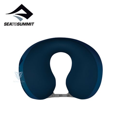 露營必備Sea to Summit 50D 充氣頸枕 - 海軍藍