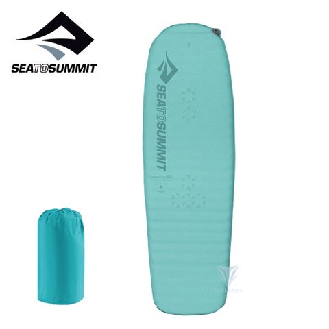 露營必備Sea to summit 自動充氣睡墊-舒適系列(女)-R 藍綠