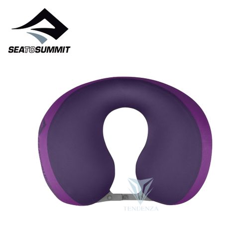露營必備Sea to summit 50D 充氣頸枕-紫