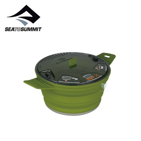 Sea to summit X-摺疊鍋 2.8L 軍綠