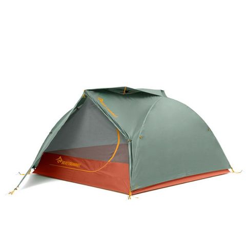 【Sea To Summit】Ikos 舒適挑高3人星空帳-PeU防水3168g.鷗翼式營柱_STSATS043281-182002 軍綠/橘