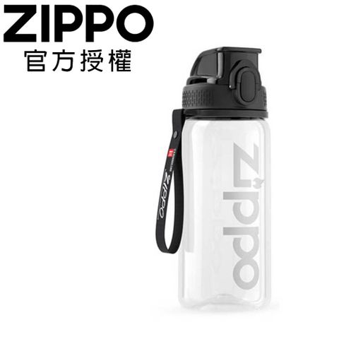 Zippo 【官方授權店】個性運動水壺(墨玉黑550ML)