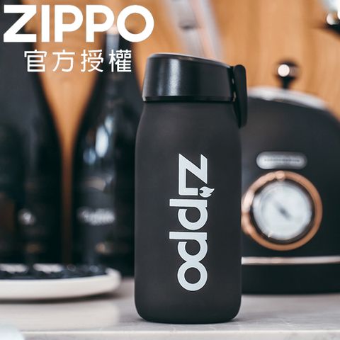 Zippo 【官方授權店】清新隨行杯(霧砂黑600ML)